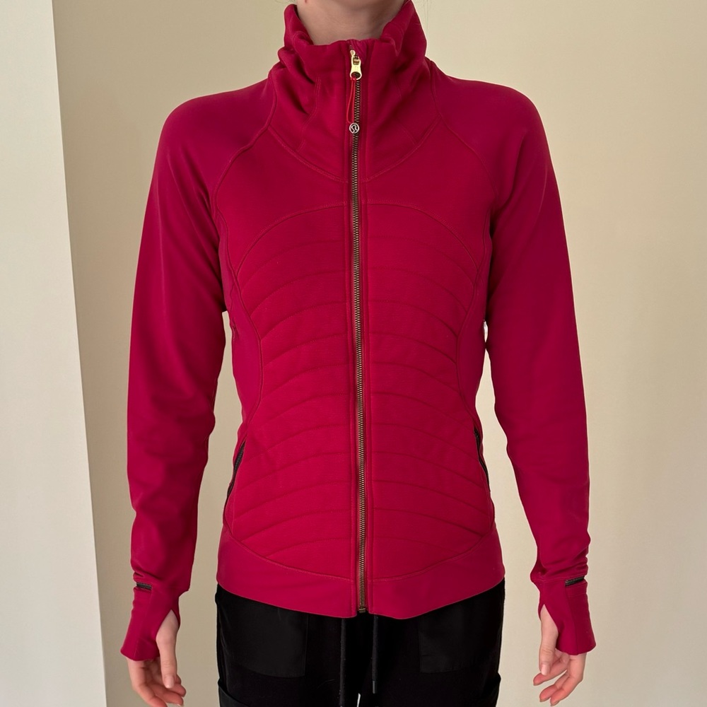 Lululemon Quilted Red Jacket (Special Edition)